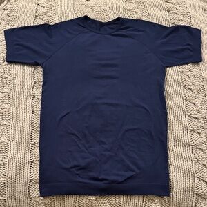 BMW-Motorrad (Mens-Function-All-Season-T-Shirt-Anthracite) Navy Blue (L)